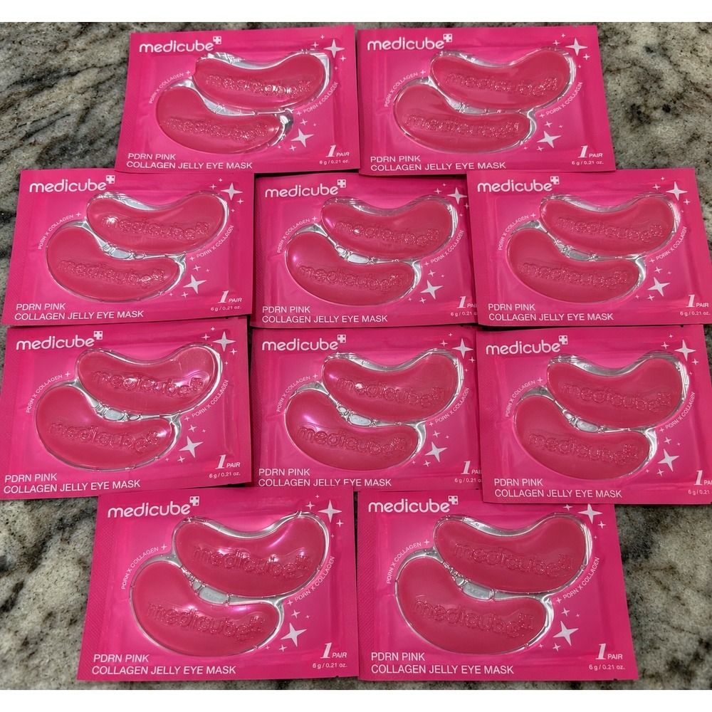 Medicube PDRN Pink Collagen Jelly Eye Mask 10 Pairs  expires 2029